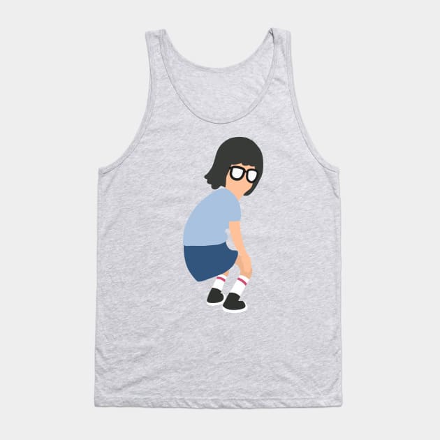 Twerking Tina Tank Top by gray-cat